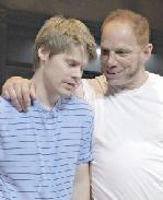 Randy Harrison  & Jonathan Epstein   in One Flew Over the Cukoo's Nes