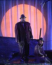 Wendell Pierce  & J Kyle Manzay In Waiting for Godot 