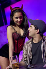  Benita Robledo and Josh Vasquez in a scene from  Linnea (photo  Brian Ach)