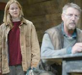 Laura Linney as Patricia and Byron Jennings as Nick 